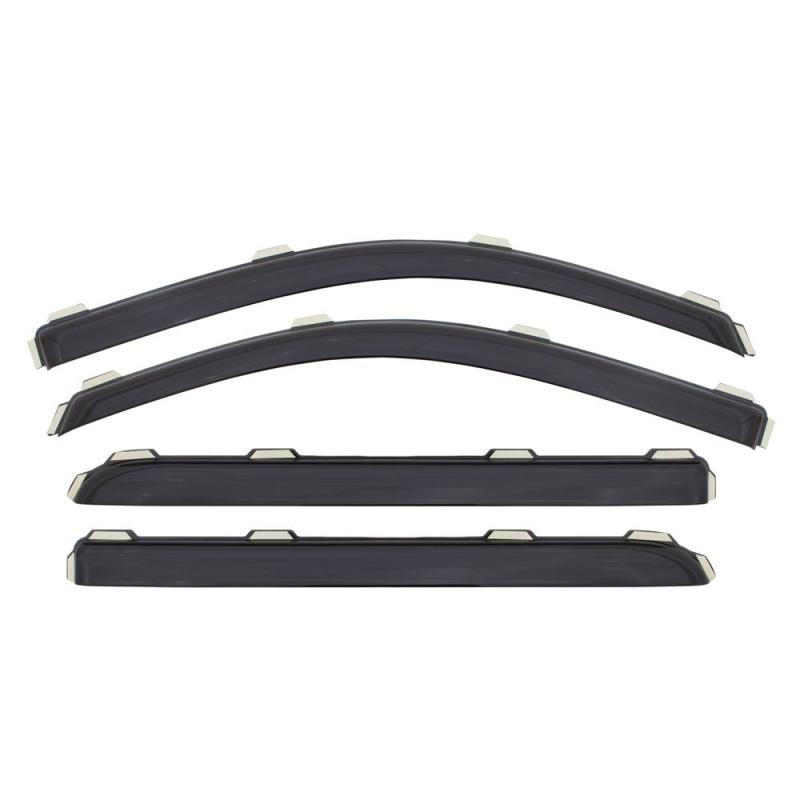 AVS 13-16 Dodge Dart Ventvisor In-Channel Front & Rear Window - 194529-C-Dub Tech