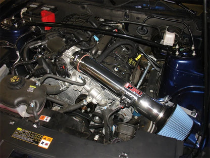 Injen 11-13 Ford Mustang V6 3.7L Polished Power-Flow Air Intake - PF9022P