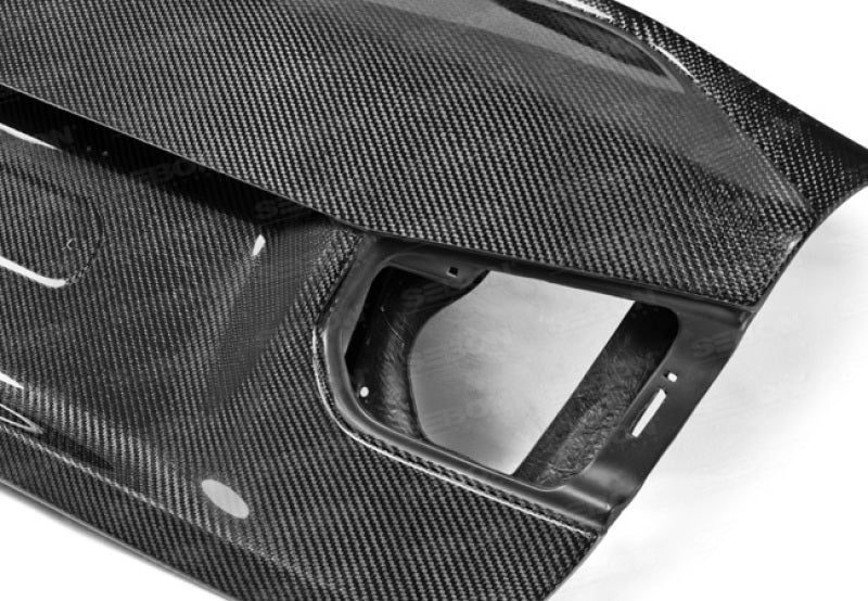 Seibon 12-13 BMW F30 CSL Style Carbon Fiber Trunk - - TL1213BMWF30-C-S