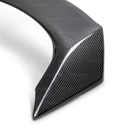 Seibon 14-15 Honda Civic 2 Door Si-Style Carbon Fiber Rear - RS14HDCV2D-SI