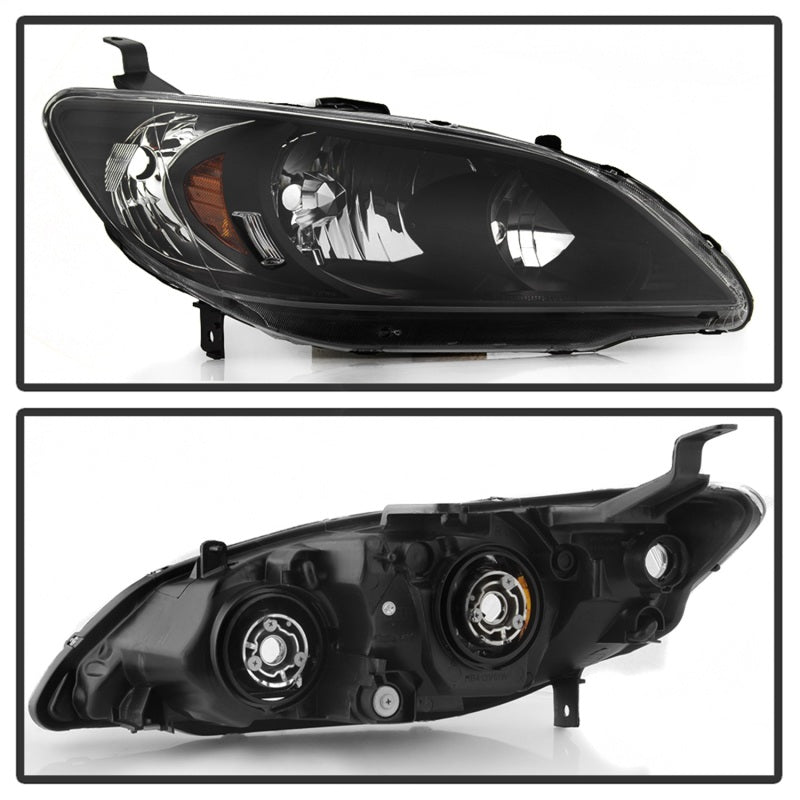 xTune 04-05 Honda Civic (Excl Hatchback/Si) OEM Style Headlights - - 9042706