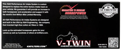 K&N 08-09 H/D Touring Models Aircharger Performance Intake - 63-1122