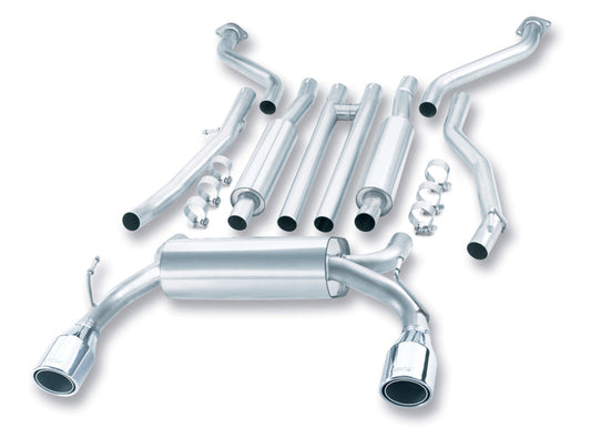 Borla 03-07 G35 Coupe Cat-back Exhaust - 140057-C-Dub Tech