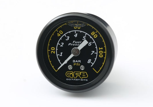 GFB Fuel Pressure Gauge (Suits 8050/8060) 40mm 1-1/2in 1/8MPT Thread - 5730