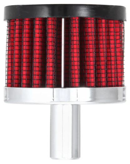 K&N Steel Base Crankcase Vent Filter .5in Vent OD x - 62-1010