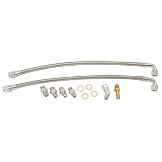 ATP Nissan RB25DET Steel Braided Coolant Line Assembly for GT - ATP-RB2-002-C-Dub Tech
