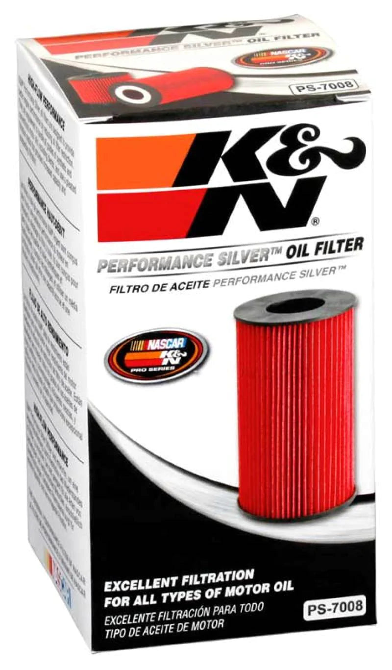 K&N Oil Filter for Mercedes Benz 300CE/300SL/300SE/300E/300TE/C220/C230/C280/E320/S320/SL320/SLK230 - PS-7008