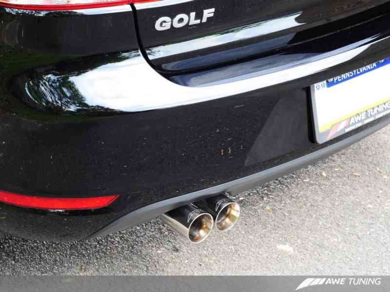 AWE Tuning 2.5L Golf/Rabbit Catback Performance Exhaust - 3010-22020-C-Dub Tech