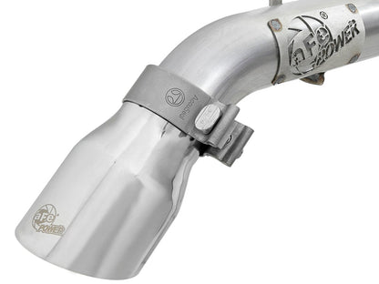 aFe MACH Force-Xp Axle-Back Exhaust System w/Polished Tip 18-20 Jeep - 49-48070-1P-C-Dub Tech