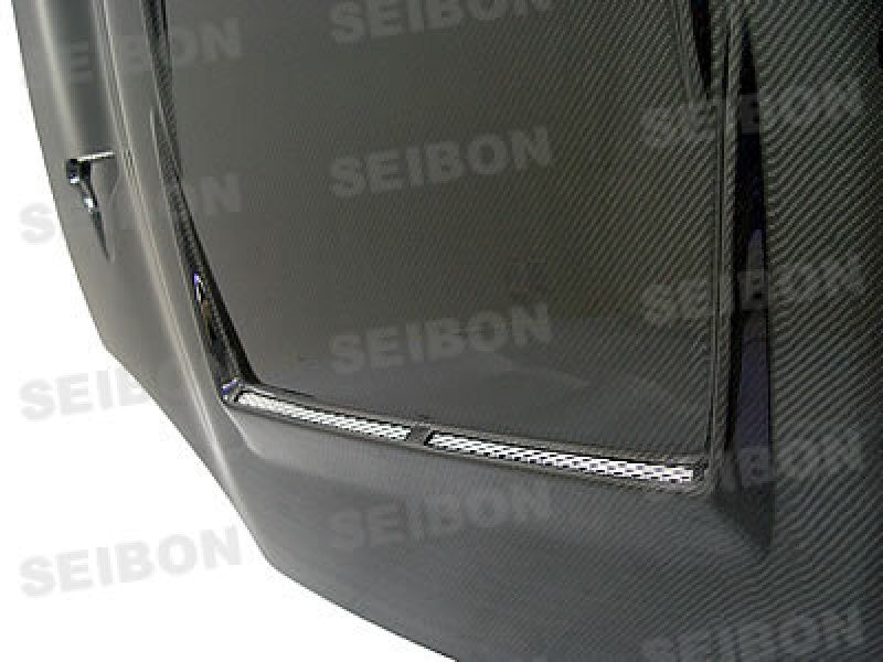 Seibon 94-98 Mitsubishi 3000GT DVII Carbon Fiber Hood - HD9498MITGT-DVII