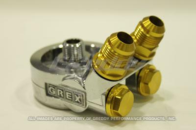 GReddy Oil Cooler Sandwich Plate WRX/STi - 12401126