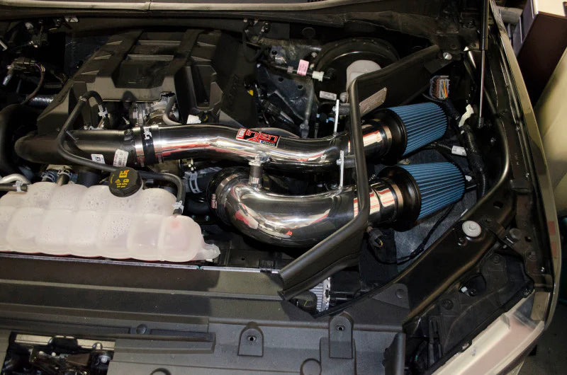 Injen 2015+ Ford F-150 V6 2.7L/3.5L EcoBoost Polished Short Ram - PF9015P