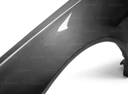 Seibon 99-01 Nissan Skyline R34 NSW-Style Carbon Fiber (Gloss Finish) - FF9901NSR34-NSW