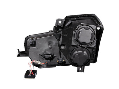 ANZO 2003-2007 Cadillac Cts Projector Headlights w/ Halo Black - 121415-C-Dub Tech
