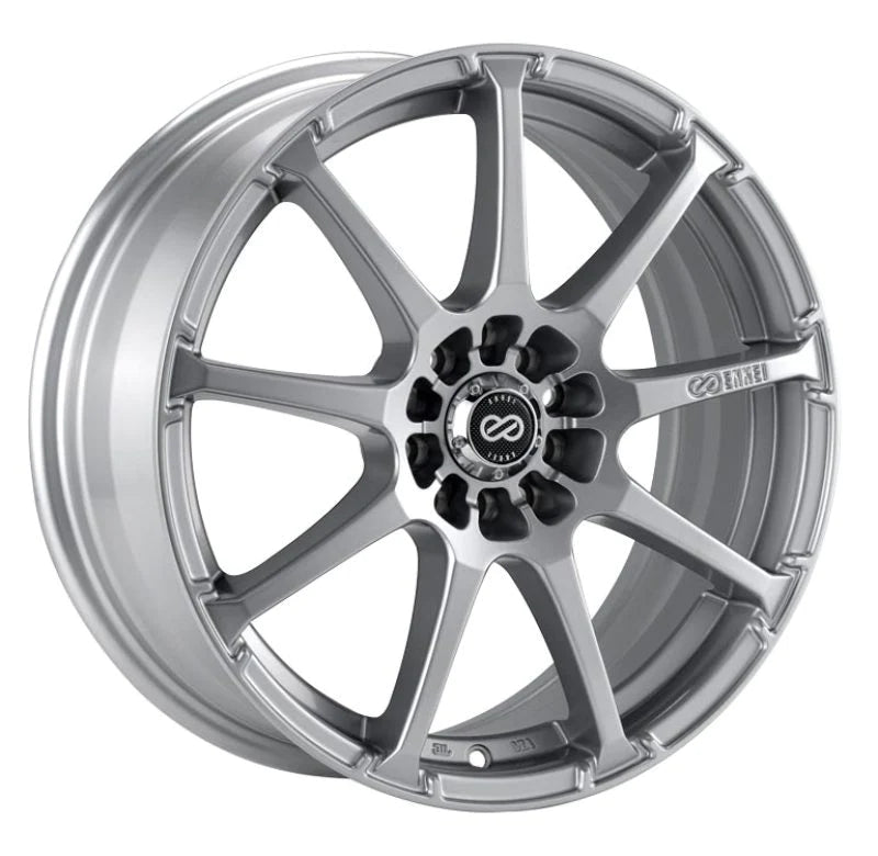 Enkei EDR9 16x7 5x100/114.3 45mm offset 72.6 Bore Diameter Silver - 441-670-0245SP