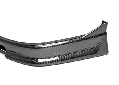 Seibon 02-03 Subaru WRX CW Carbon Fiber Rear Lip - RL0203SBIMP-CW