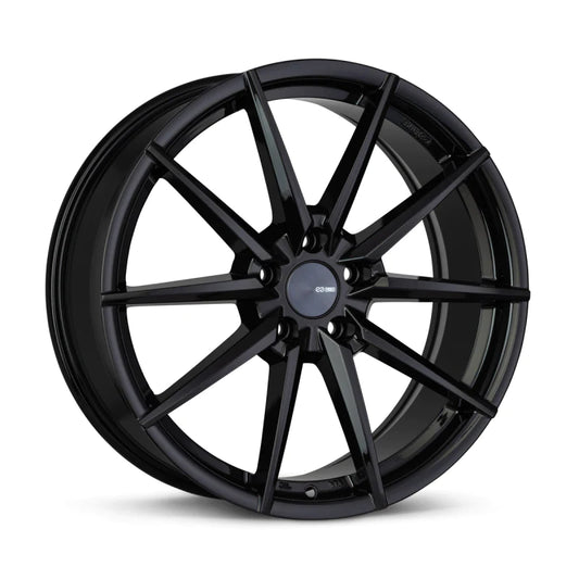 Enkei Hornet 17x7.5 5x114.3 40mm Offset 72.6mm Bore Gloss Black - 533-775-6540BK