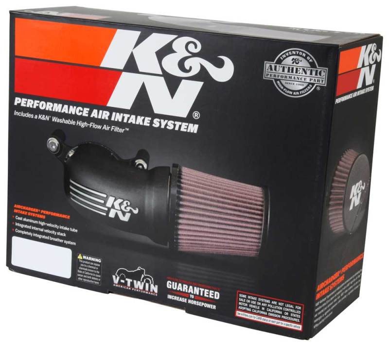 K&N 17-18 Harley Davidson Touring Models Performance Air Intake System - 57-1139S