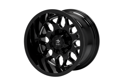 RBP 73R ATOMIC GLOSS BLK MACHINED GROOVES