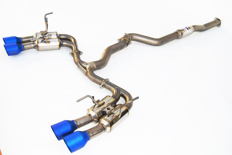 Invidia 2015+ WRX/STi Gemini 80mm Full Titanium Quad 101mm Tip - HS15STI5TG4ST