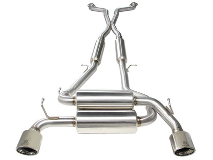 aFe Takeda 2-1/2in 304SS Cat-Back Exhaust Infiniti G37 08-13/Q60 14-15 - 49-36103-P