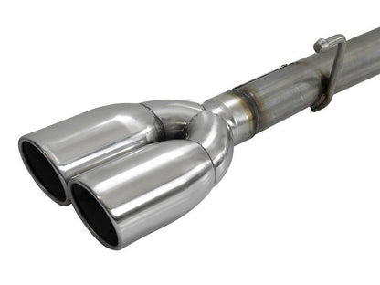 aFe Gemini XV 3in 304 SS Cat-Back Exhaust w/ Cutout - 49-34139-P