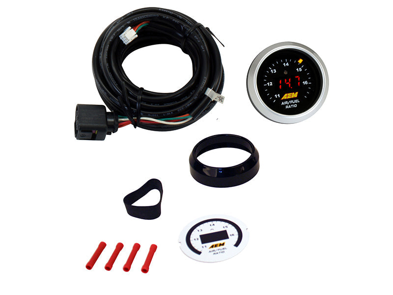 AEM Digital Wideband UEGO Gauge w/o Sensor - 30-4110NS-C-Dub Tech