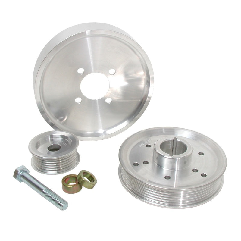 BBK 02-04 Mustang 4.6 GT Underdrive Pulley Kit - Lightweight - 1559-C-Dub Tech