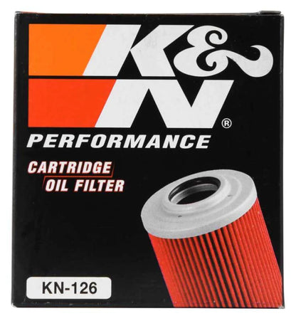 K&N Kawasaki 3.156in OD x 3.25in H Oil Filter - KN-126