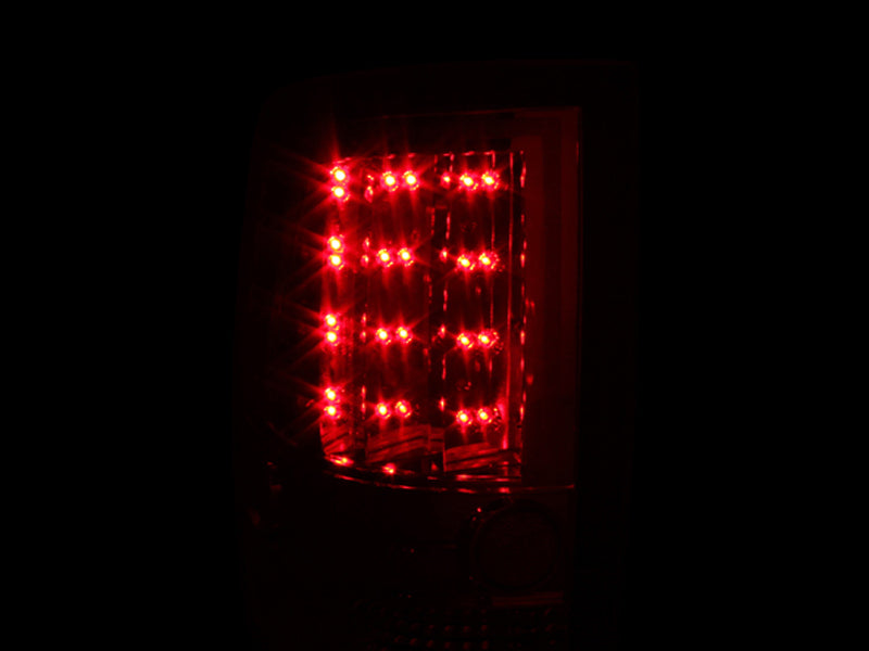 ANZO 2009-2015 Dodge Ram 1500 LED Taillights Black - 311144-C-Dub Tech
