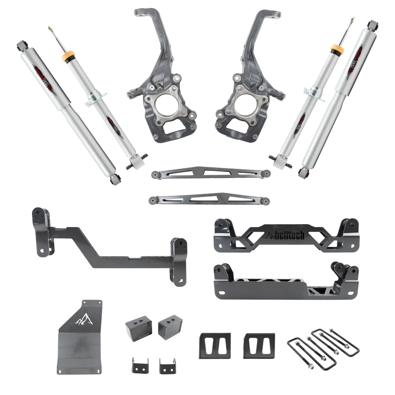 Belltech 15-20 Ford F-150 6in-7in Lift Kit w/ Trail Performance - 152501TP-C-Dub Tech