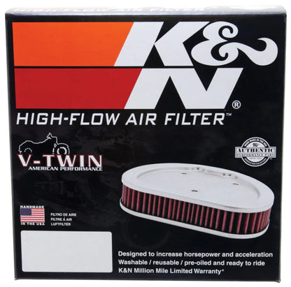 K&N Custom Air Filter Round 6.125in ID / 7.5in OD - E-3336