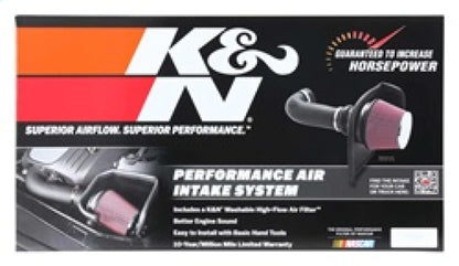 K&N 14-16 Kia Forte Coup L4-1.6L F/I Silver Typhoon Short - 69-5316TS