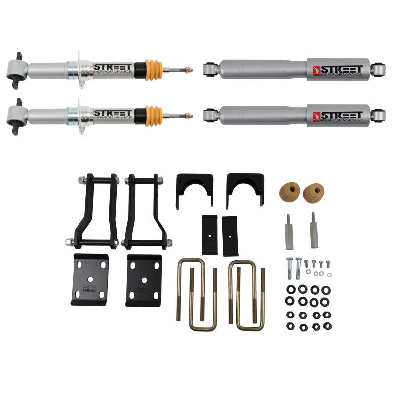 Belltech LOWERING Kit 2019+ Ford Ranger 2WD 2in Front/4in Rear - 1044SP-C-Dub Tech
