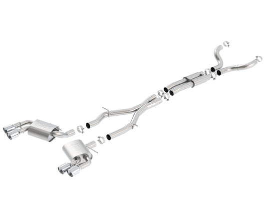 Borla 16-17 Camaro SS 6.2L Dual Tip Dual Split Rear - 140687