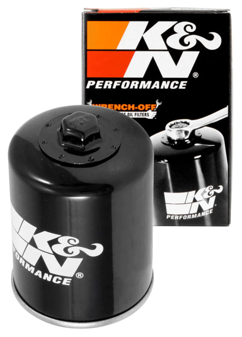 K&N Polaris 2.688in OD x 3.813in H Oil Filter - KN-196