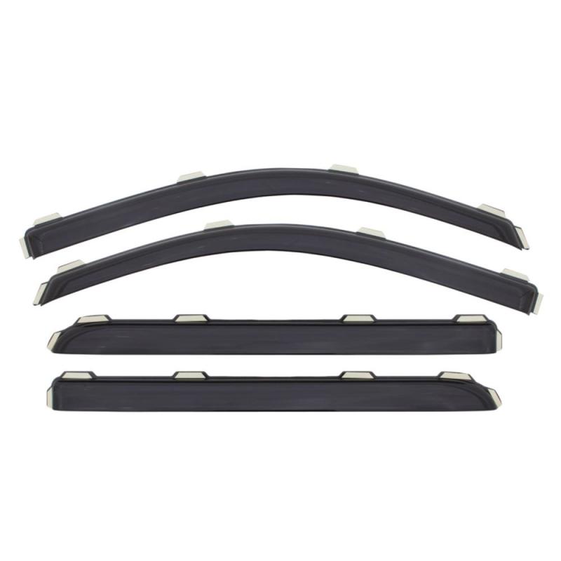 AVS 14-18 Mazda 3 Hatch Ventvisor In-Channel Front & Rear - 194262-C-Dub Tech