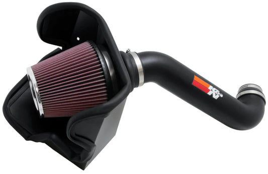K&N 10-11 Jeep Liberty 3.7L V6 High Flow Performance Intake - 77-1562KTK