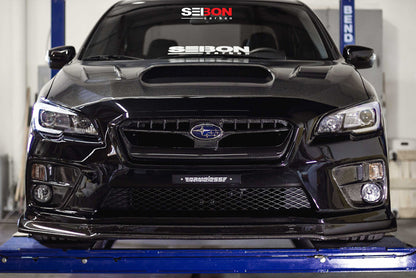 Seibon 2015 Subaru WRX OEM Carbon Fiber Front Grill - FG15SBIMP