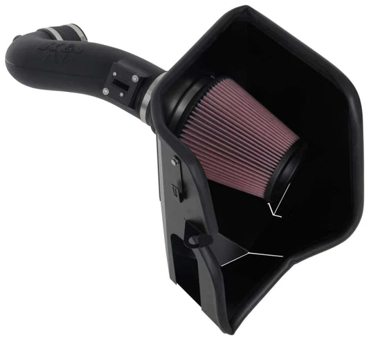 K&N 2019+ Chevrolet 1500 5.3L / 6.2L V8 F/I Aircharger - 63-3110