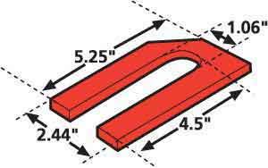 SPC Performance PREVST H/L SHIM 1/8 (6) - 36092