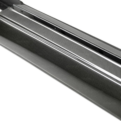 Seibon 09-10 Nissan GTR R35 OEm Style Carbon Fiber Side - SS0910NSGTR-OE