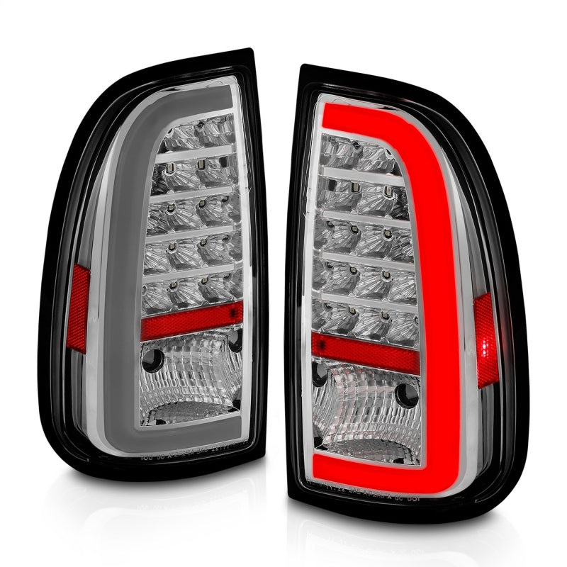 ANZO 00-06 Toyota Tundra LED Taillights w/ Light Bar Chrome - 311413-C-Dub Tech