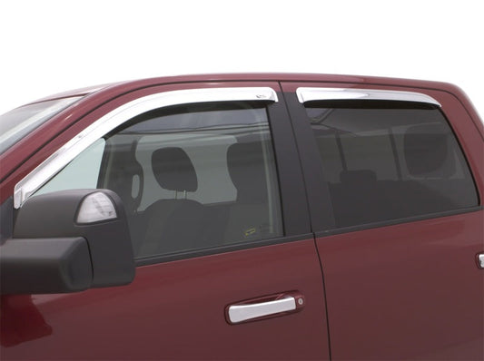 AVS 09-14 Ford Explorer Ventvisor Outside Mount Window Deflectors 4pc - 684332-C-Dub Tech