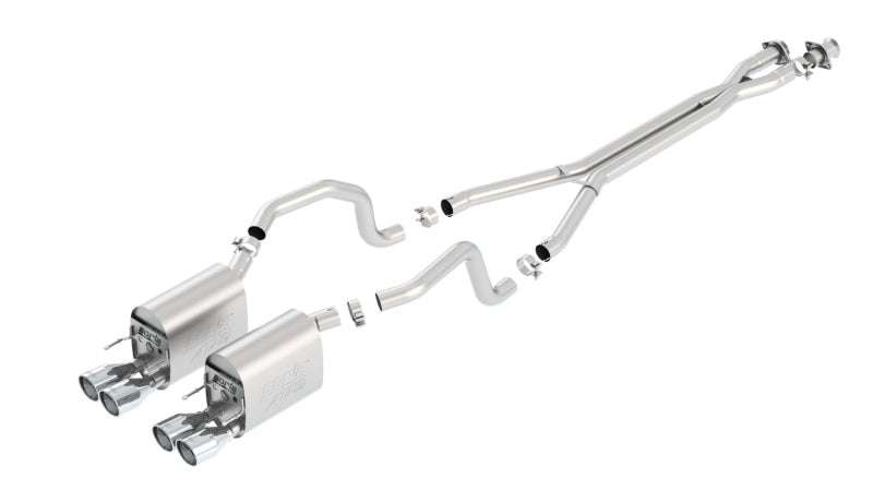 Borla 09-11 Chevrolet Corvette 6.2L V8 Aggressive ATAK Catback Exhaust - 140414-C-Dub Tech