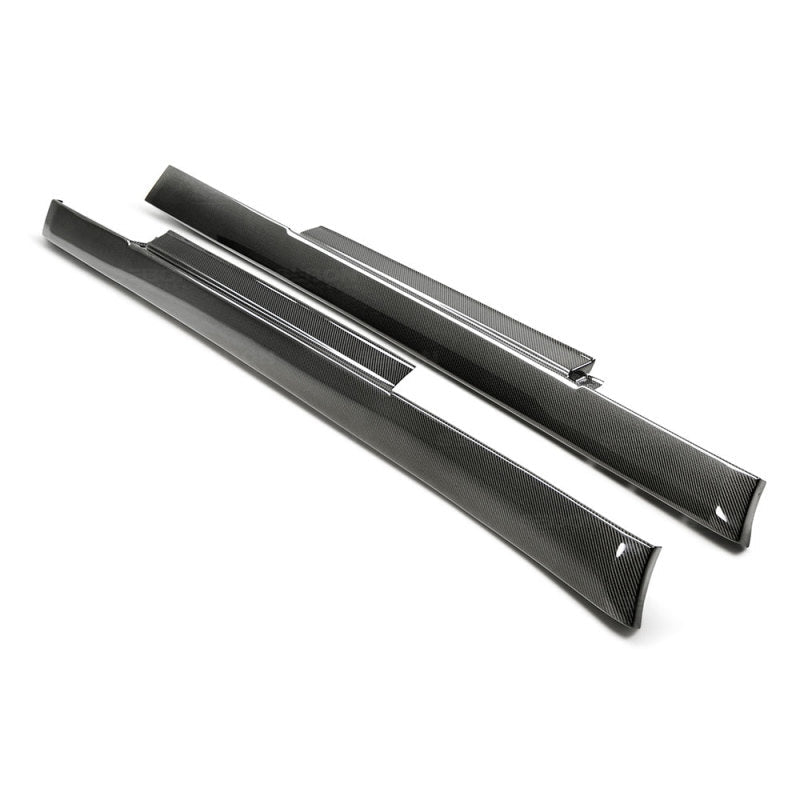 Seibon 09-10 Nissan GTR R35 OEm Style Carbon Fiber Side - SS0910NSGTR-OE
