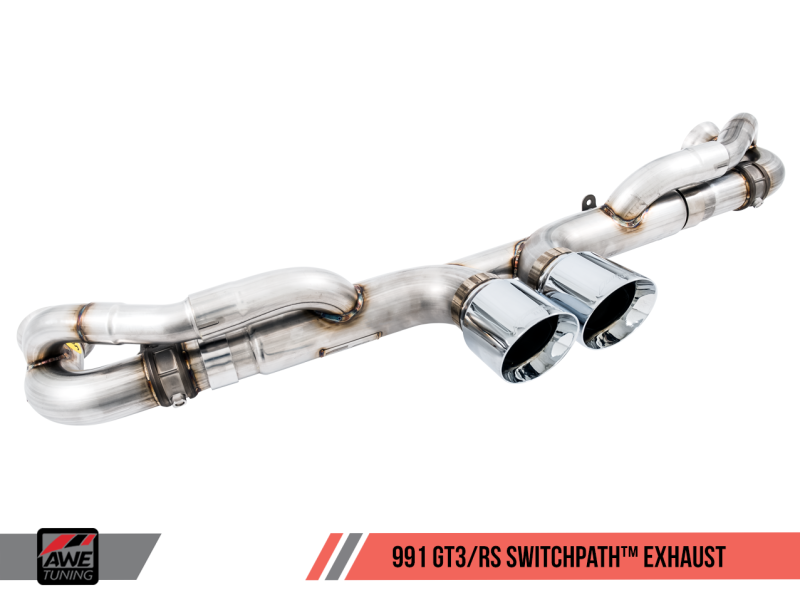 AWE Tuning Porsche 991 GT3 / RS SwitchPath Exhaust - - 3025-33016-C-Dub Tech