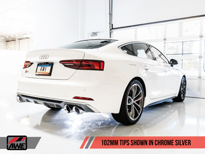 AWE Tuning Audi B9 S5 Sportback Track Edition Exhaust - - 3010-42068-C-Dub Tech