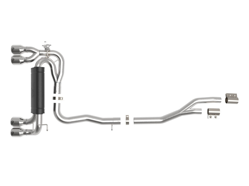 aFe MACHForce XP Exhausts Cat-Back SS 19-21 BMW M2 Competition - 49-36350-P