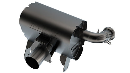 Borla 15-22 Can-Am Maverick X3 900cc Triple Turbo Manifold-Back Exhaust - 12678CB